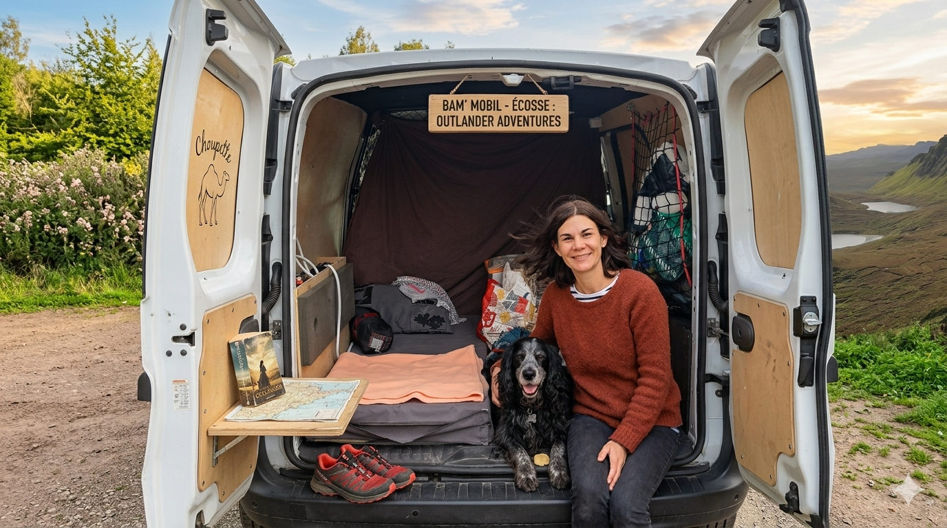 🚐 Interview – Bambou, voyageuse solo en Kangoo