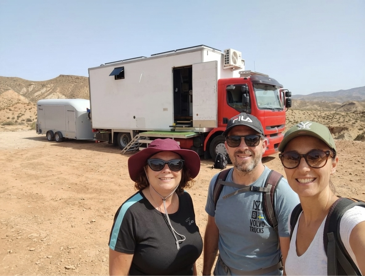 🚛 Interview – Couple nomade en camion poids lourd avec remorque