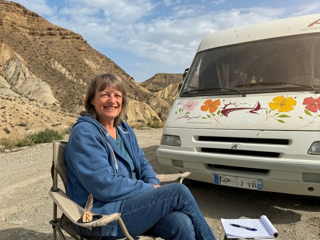 🚐 Interview – Patricia, 66 ans : La liberté n’a pas d’âge (ni de frontières)